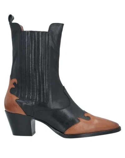 Shop Paris Texas Ankle Boots In Black