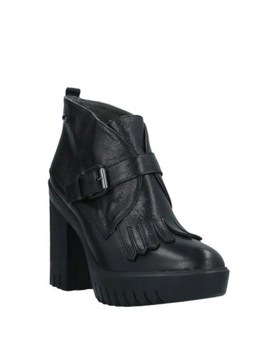 Shop Alberto Guardiani Ankle Boot In Black