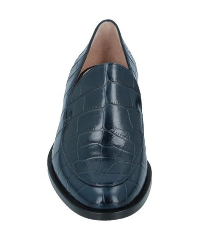 Shop Lerre Loafers In Dark Blue