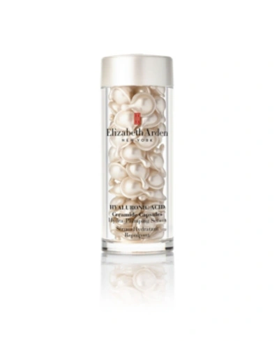 Shop Elizabeth Arden Hyaluronic Acid Ceramide Capsules Hydra-plumping Serum, 60 Pc.