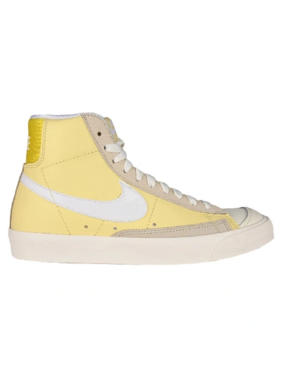 Shop Nike Su Blazer Mid 77 In Yellow White