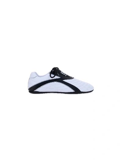 Shop Balenciaga Zen Sneakers In White/black