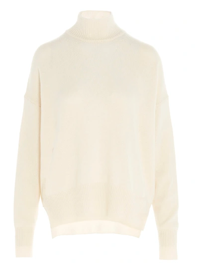 Shop Jil Sander Sweater In White