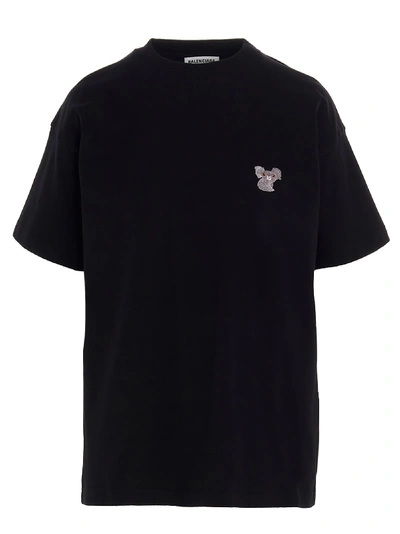 Shop Balenciaga Koala T-shirt In Black