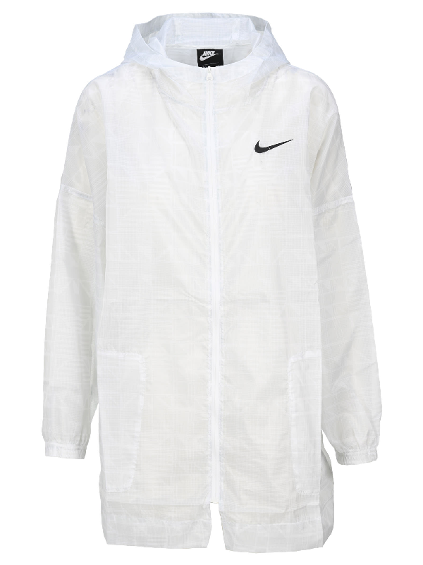 all white nike jacket