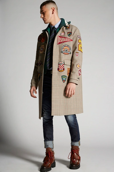 Shop Dsquared2 Men Jacket In Multicoloured