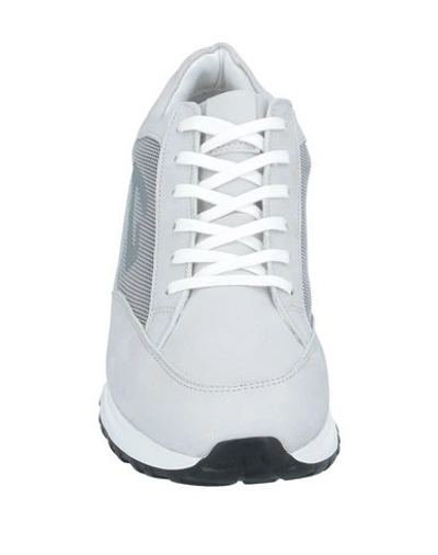 Shop Alberto Guardiani Sneakers In Light Grey