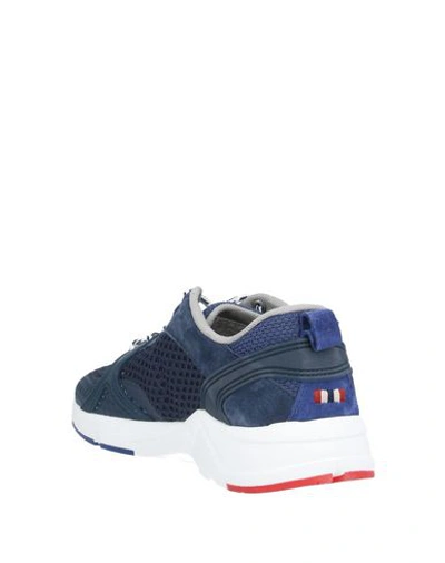 Shop Napapijri Sneakers In Dark Blue