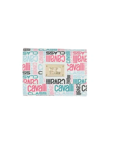 Shop Cavalli Class Wallet In White