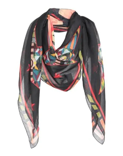 Shop Givenchy Square Scarf In Black