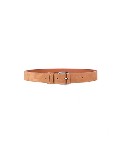 Shop Dries Van Noten Regular Belt In Camel