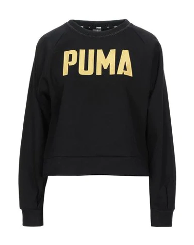 Shop Puma Sweatshirt In Black