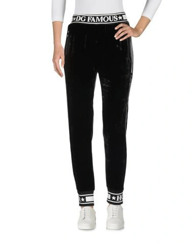 Dolce & Gabbana Pants In Black