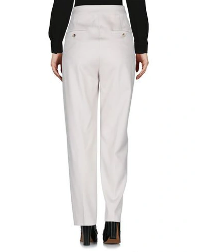 Shop Max Mara Woman Pants Light Grey Size 8 Virgin Wool, Elastane