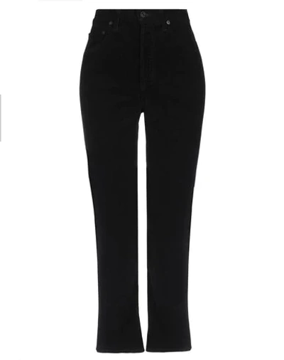 Shop Agolde Casual Pants In Black