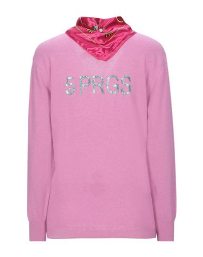 Shop 5 Progress Sweaters In Pastel Pink