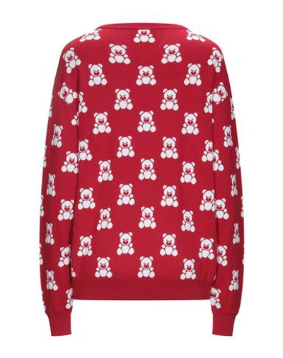 Shop Moschino Woman Sweater Red Size S Cotton