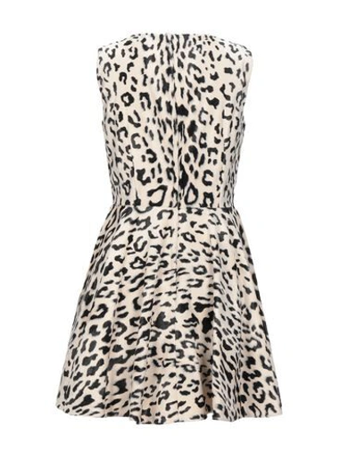 Dolce & Gabbana Short Dresses In Ivory