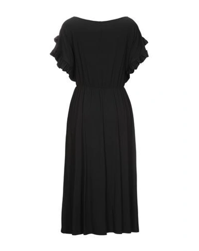 Shop Patrizia Pepe Midi Dresses In Black