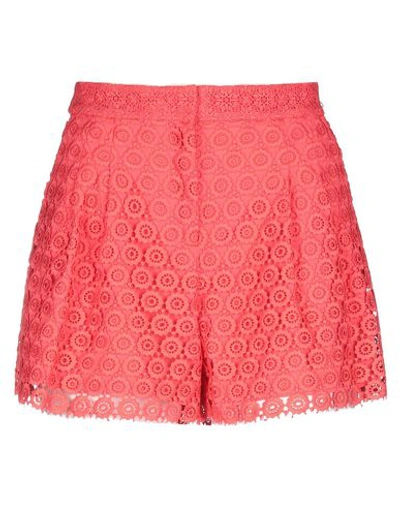 Shop Michael Michael Kors Shorts In Red