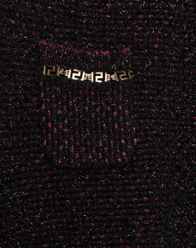 Shop Versace Woman Mini Skirt Black Size 2 Polyamide, Viscose, Virgin Wool