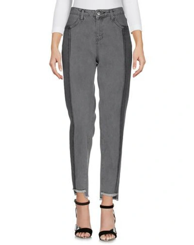Shop Just Female Denim Pants In Grey