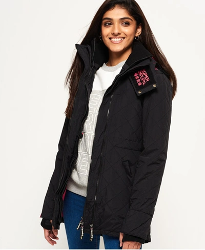 Superdry Technical Quilted Sd-windparka Jacket In Black | ModeSens
