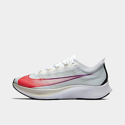 Shop Nike Men's Zoom Fly 3 Running Shoes In White
