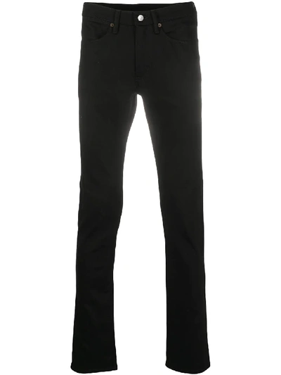 Shop Acne Studios Max Stay Slim-fit Jeans In Black