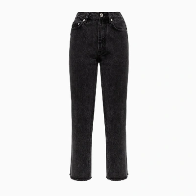 Shop A.p.c. Jean Rude Jeans Coefk-f09128 In Noir