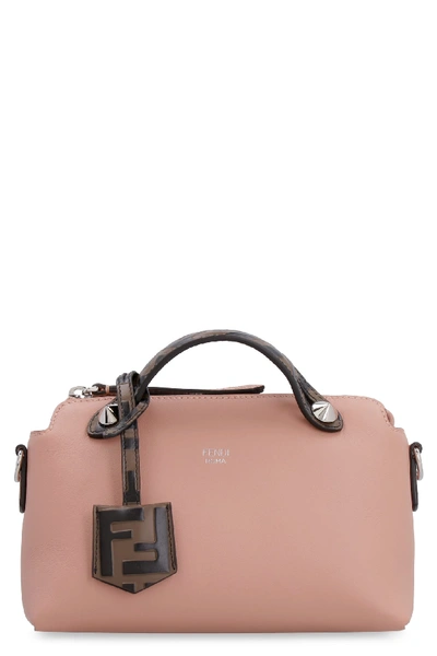 Shop Fendi By The Way Leather Handbag In Pink