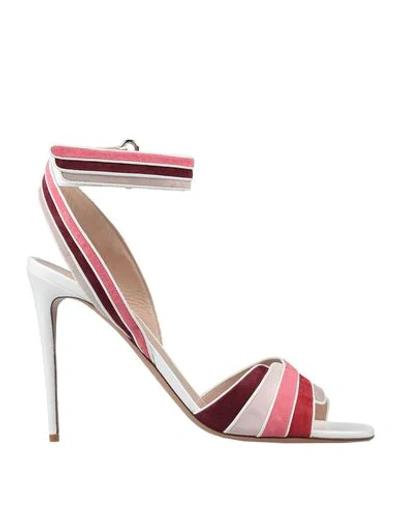 Shop Valentino Sandals In Pink