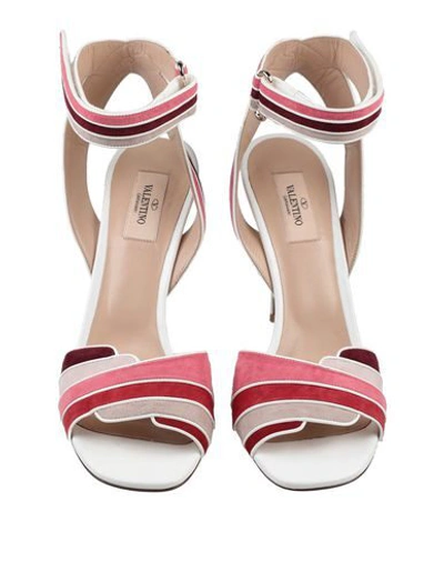 Shop Valentino Sandals In Pink