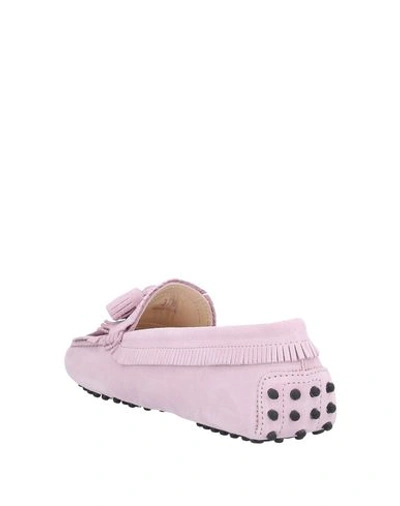 Tod's Loafers In Pink