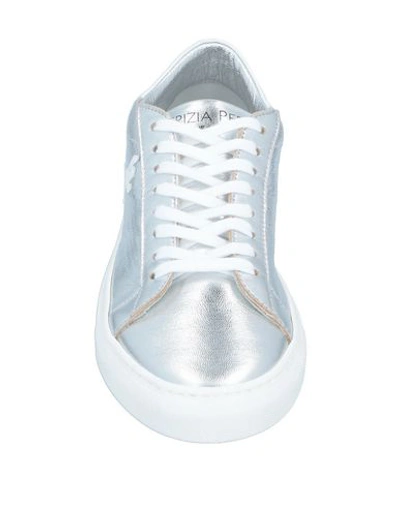 Shop Patrizia Pepe Sneakers In Silver