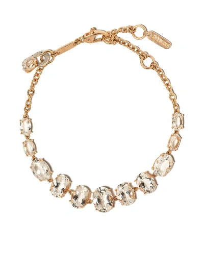Shop Brumani 18kt Gold Diamond Looping Shine Casual Bracelet In Rose Gold