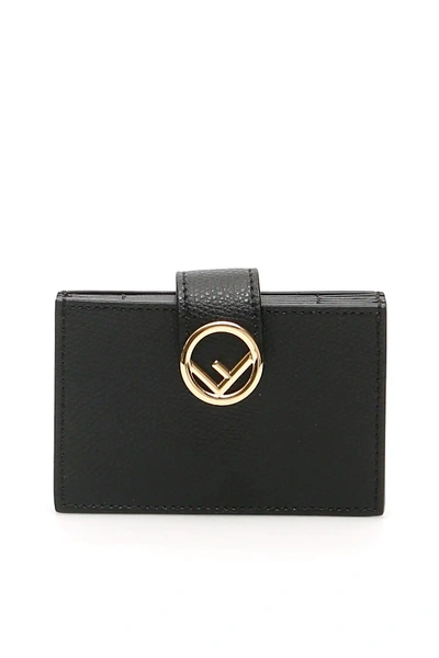 Shop Fendi Cardholder In Black