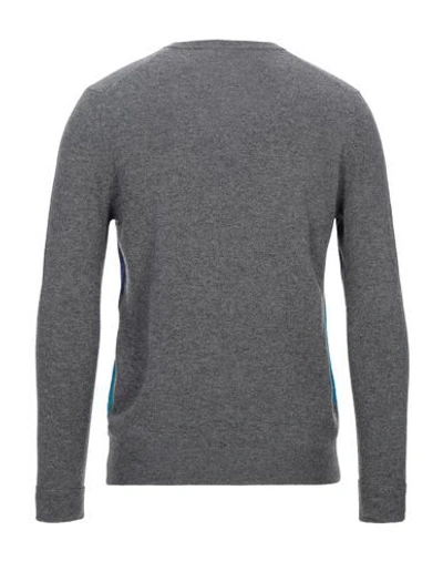 Shop Ballantyne Man Sweater Grey Size 36 Cashmere
