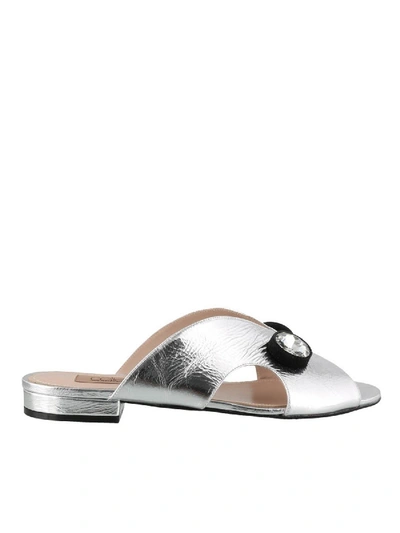 Shop Coliac Enrica Sandals In Silver