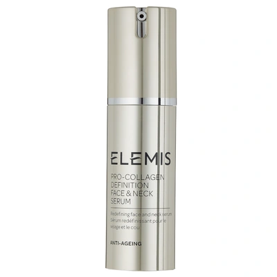 Shop Elemis Pro-collagen Definition Face And Neck Serum 30ml