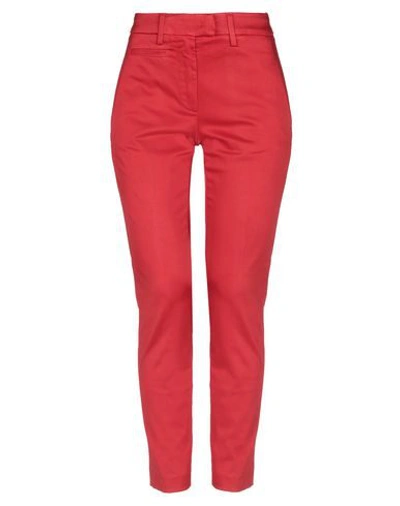 Dondup Pants In Red