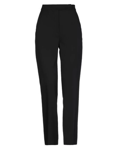 Shop Max Mara Woman Pants Black Size 8 Virgin Wool, Elastane