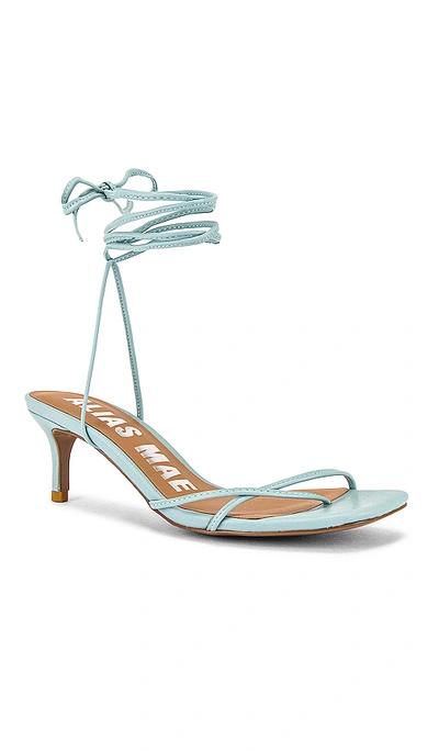 Shop Alias Mae Ellery Sandal In Pale Blue Leather