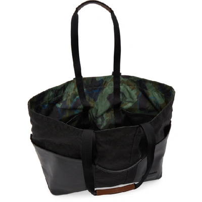 Shop Coach 1941 Reversible Black And Green Pacer Tote In Jiblackmult