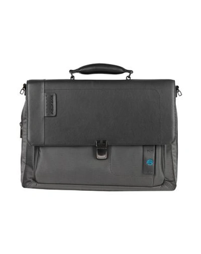 Piquadro Work Bag In Black