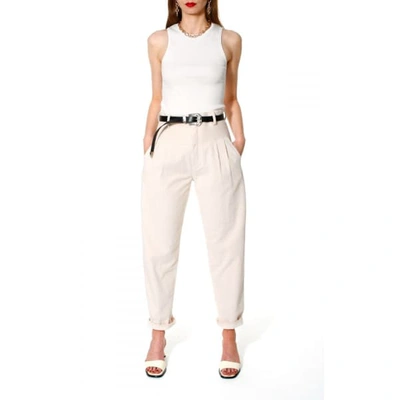 Aggi By Halewski Pants Brook Angora In Cream