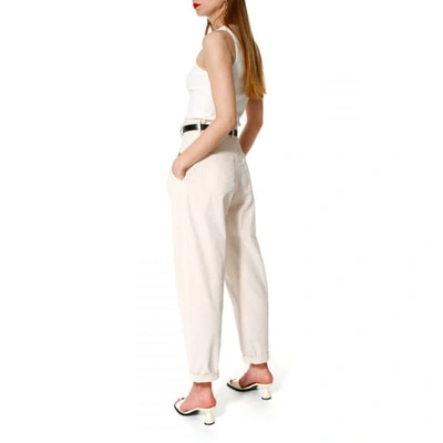 Aggi By Halewski Pants Brook Angora In Cream