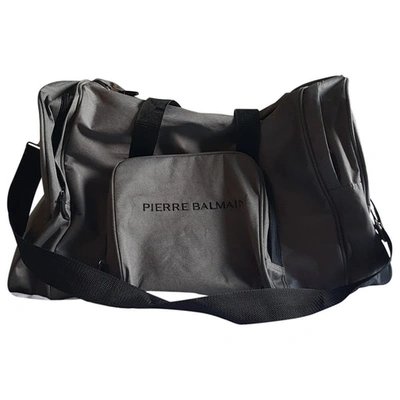 Pre-owned Pierre Balmain Grey Travel Bag