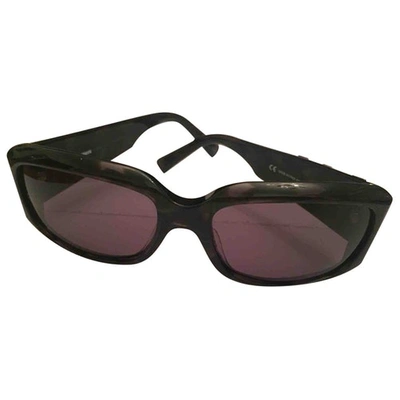 Pre-owned Giorgio Armani Black Sunglasses