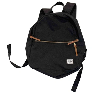 Pre-owned Herschel Black Polyester Backpacks